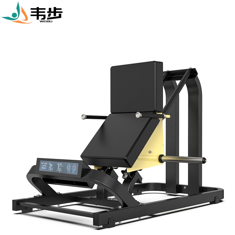 韦步EM845商用坐式小腿提踵深蹲训练架大黄蜂系列肌肉专项练习自由力量器械高清大图