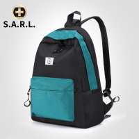 S.A.R.L瑞士双肩包简约 13.3英寸 双肩电脑包 休闲双肩背包男女通用 SW-58014墨绿