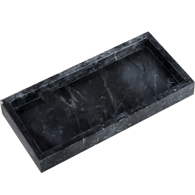 晨以橙大理石储物托盘 30*11*3cm 个高清大图