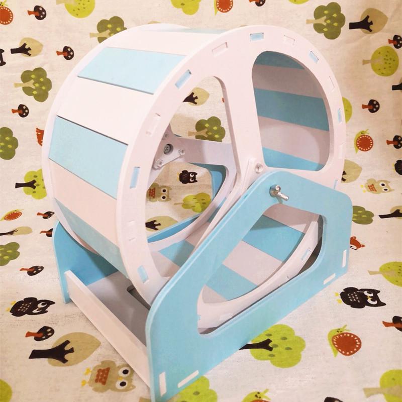 仓鼠跑轮静音龙猫转轮金丝熊刺猬花枝鼠跑轮转轮大号玩具用品12厘米