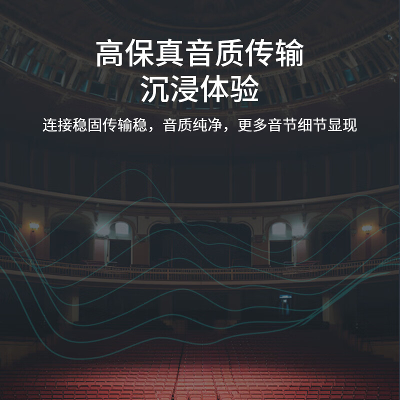 HAILE海乐音频线音箱线专用接线端子 免焊接 2对纯铜香蕉头音频插头 XJ-01高清大图