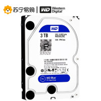 西部数据（WD）蓝盘 3TB SATA6Gb/s 64M 5400转台式机硬盘 机械硬盘（WD30EZRZ）