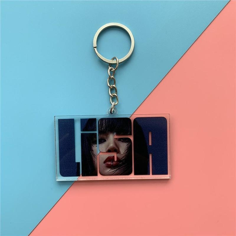 blackpink新专辑howyoulikethat周边钥匙扣背包挂件钥匙链lisa参数