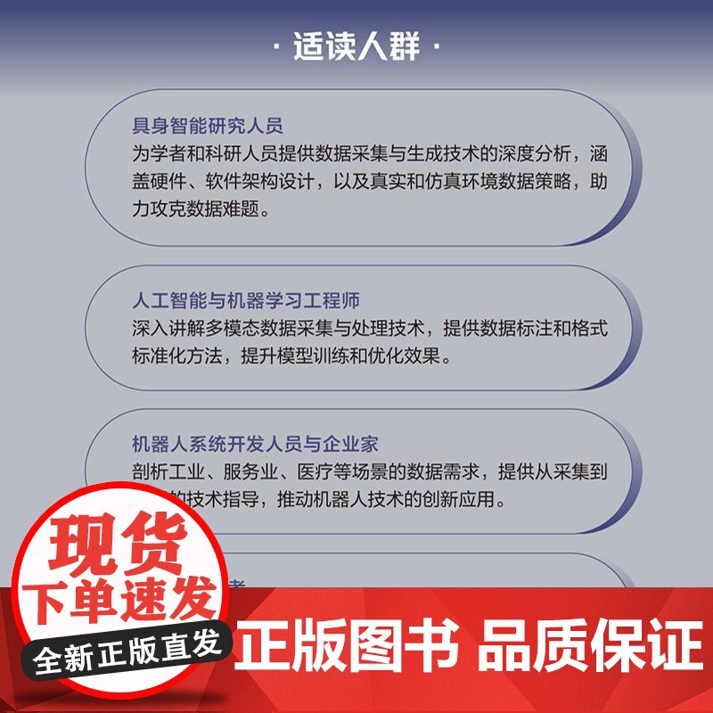 具身智能数据工程 标准 技术与实践指南 具身智能数据 AI 人工智能 大模型 机器人 数据采集教程高清大图