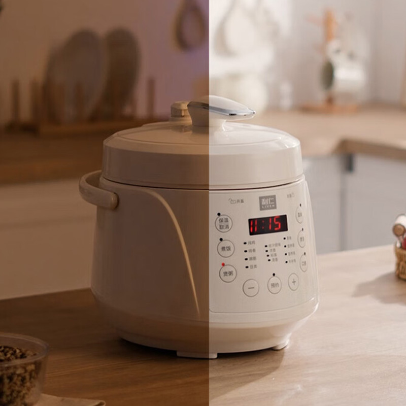 利仁电压力锅2.5L多功能电高压锅不锈钢内胆YLG-D2570高清大图