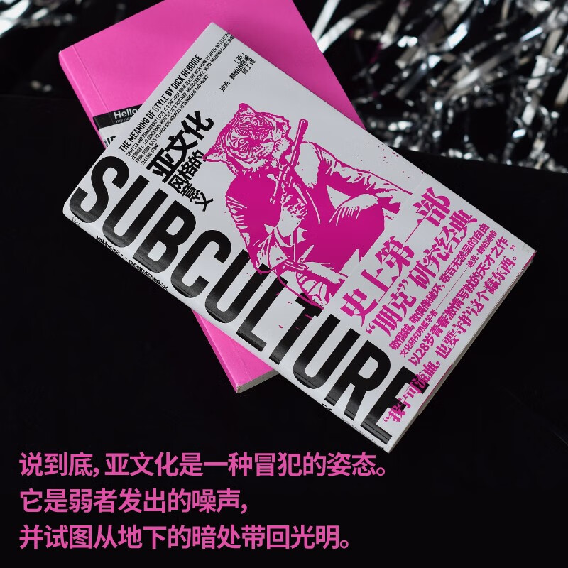 [正版]亚文化 风格的意义 迪克·赫伯迪格 著 朋克文化研究奠基之作 探索着青年亚文化与社会阶层之间的关系 呈现全新的高清大图