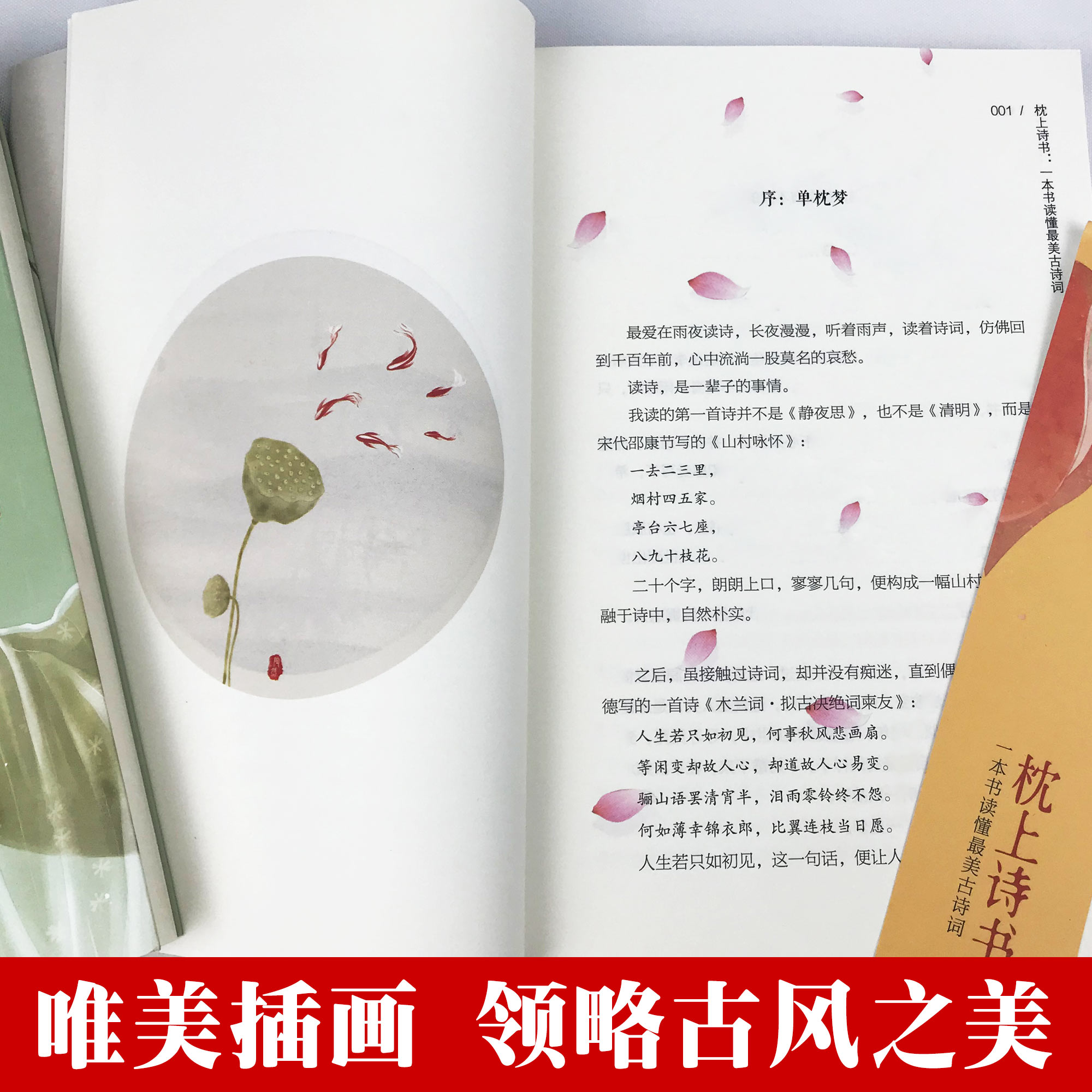 [正版]全13册枕上诗书全套系列 中国诗词大会 飞花令里读唐诗宋词元曲一本书读懂古诗词诗经李清照诗传中国古典文学书籍畅高清大图