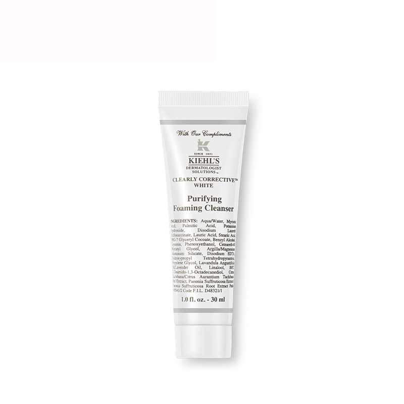 科颜氏 (Kiehl’s)莹亮净肤泡沫洁面乳 30ml 中小样