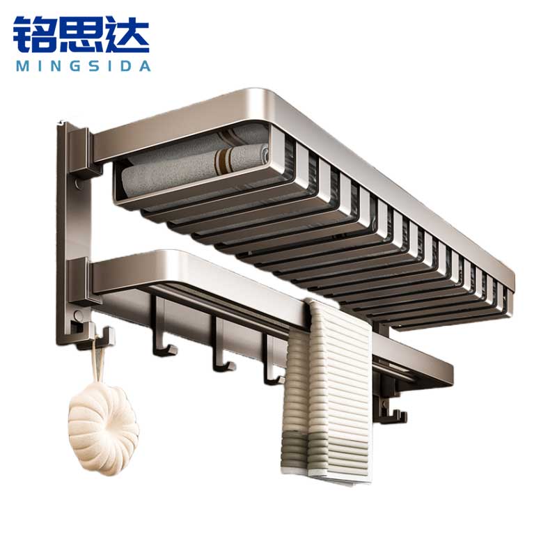 铭思达毛巾架网篮款60cm个高清大图