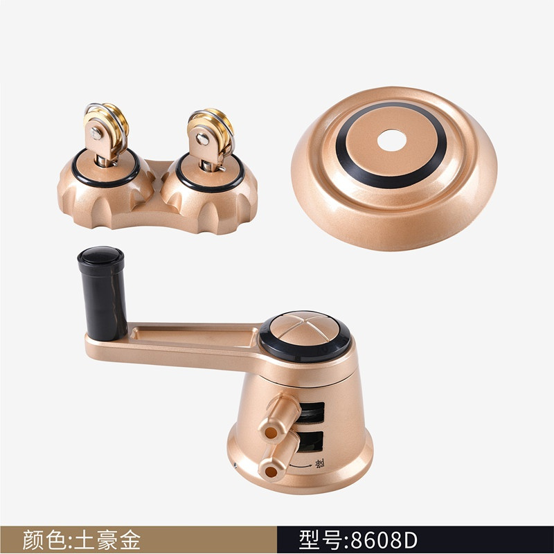 汐岩8608全套套餐/太太好升降晾衣架 手摇器配件 钢丝绳手柄 晒衣摇把