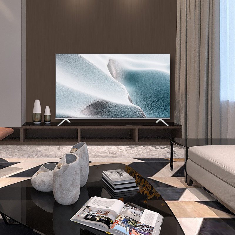 TCL 官方旗舰 55V8 55英寸智能 电视 全场景AI 免遥控声控 超薄全面屏 家用彩电 55吋 液晶 平板电视机