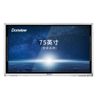 东方中原/ Donview 教学一体机触屏 L02A 教学一体机触屏75英寸 智能电子白板 多媒体教学电视触屏触摸一体机