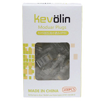 柯菲林（kevolin）FT-R45T5EF RJ45超五类水晶头 100个/件 （单位：件）