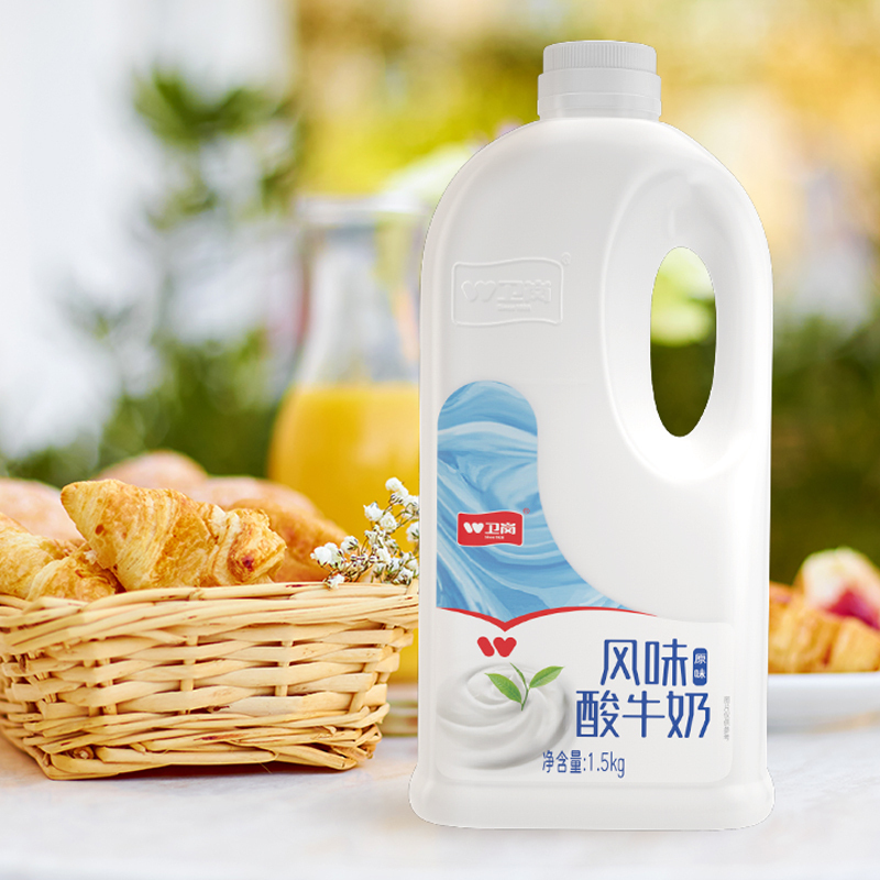 卫岗原味酸牛奶家庭装桶15l