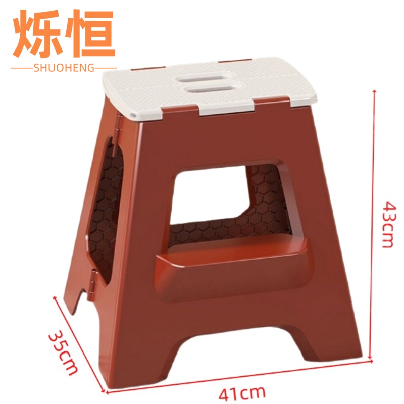烁恒加厚折叠凳高清大图