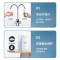 美的椰子(Midea)净水器椰子RO净水机 天空之镜 零陈水 鸿蒙智联 进口活性炭MRC1782D-600G