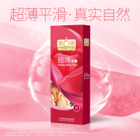 第六感旗舰店 六合一超薄平滑避孕套48只 凸点螺纹颗粒安全套 成人情趣用品男女用夫妻套套