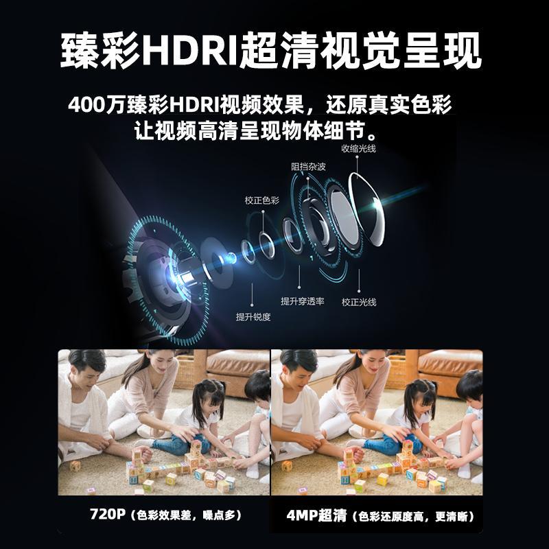 5G无线摄像头wifi连手机远程360度全景家用高清夜视网络监控器64G