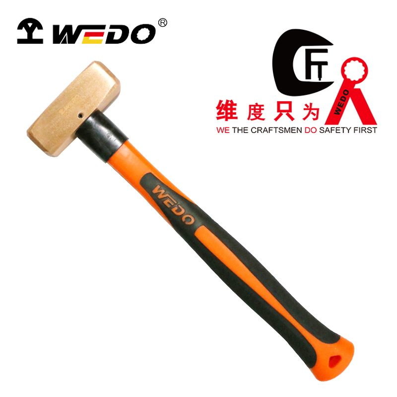 WEDO维度 CO2204A-1006 紫铜塑柄德式八角锤 1500g 单位:把