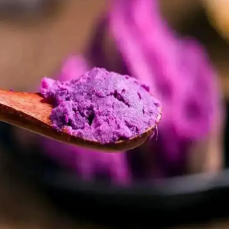 [西沛生鲜]广西新鲜紫薯 地瓜蔬菜 软糯香甜 带箱5斤 中果 单果100-200g 营养丰富高清大图