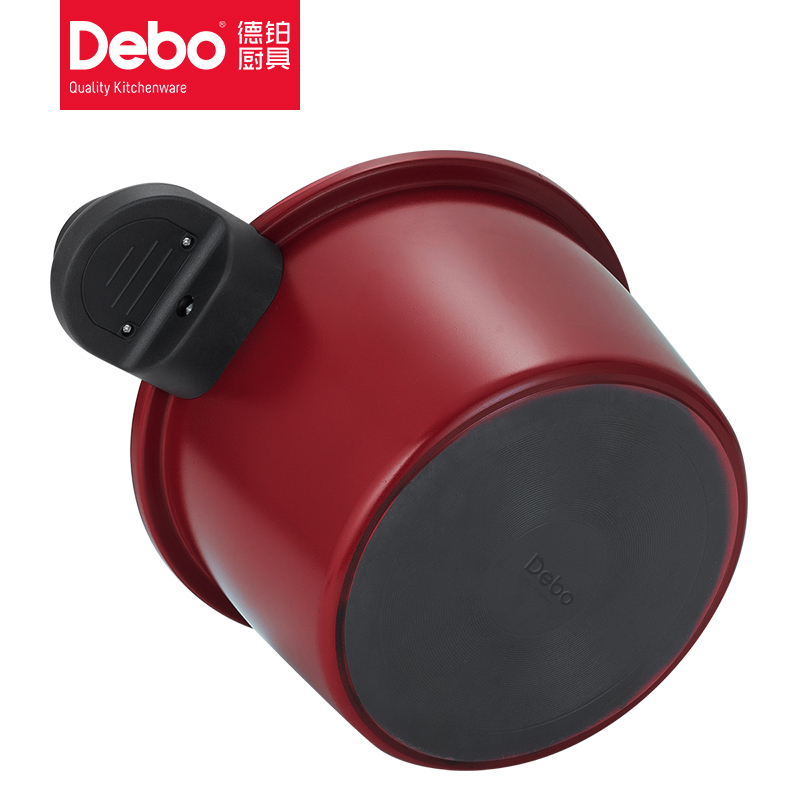 德铂(Debo) 不锈钢锅 锅具格兰杰麦饭石微压力锅DEP-751