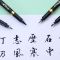 秀丽笔可加墨软笔书法毛笔小楷中楷大楷学生练字抄经笔签名笔