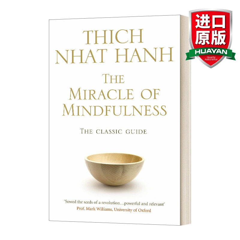 面具 非洲文化宗教摄影集 精装 [正版]英文原版 The Miracle Of Mindfulness 正念的奇迹 一行高清大图