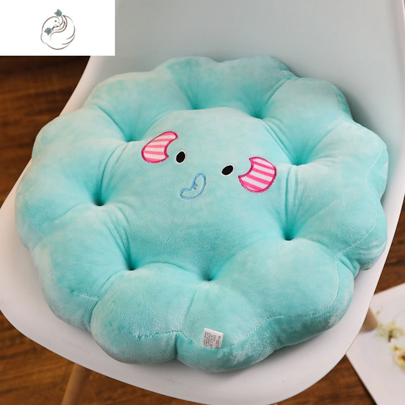 卡通圆形坐垫办公室久坐板凳座餐椅垫子学生儿童小屁垫加厚榻榻米舒适