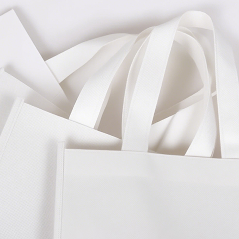 伴公式B1101 100g无扣无纺布手提袋40*35*10cm 白色(单位:个)高清大图