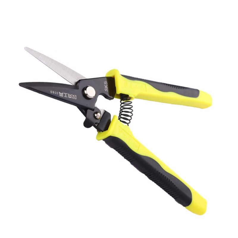 欧克 Ouke 多功能剥线钳 手动拔线钳 压线钳剥皮钳子 电缆剥线钳(8英寸多功能剪OK-3580(直头))