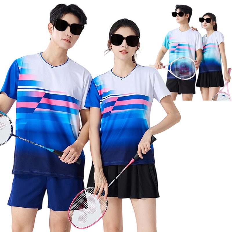 统狮 羽毛球服 E71 套高清大图