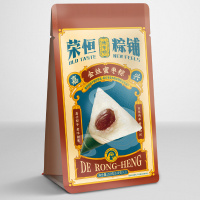 德荣恒 真空粽子140g*2 金丝蜜枣粽礼袋x3袋 嘉兴粽子 传统食品 端午粽子