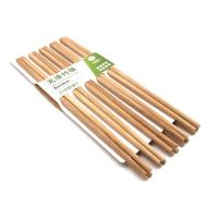 鑫众源 厂家大双枪工艺竹木无漆竹筷 无蜡防霉家居筷子10双装 100双起拍