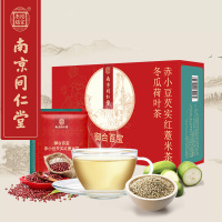 南京同仁堂 乐家老铺赤小豆芡实红薏米茶冬瓜荷叶茶180g(40袋茶包)玫瑰花茶叶苦荞大麦荞麦蒲公英根