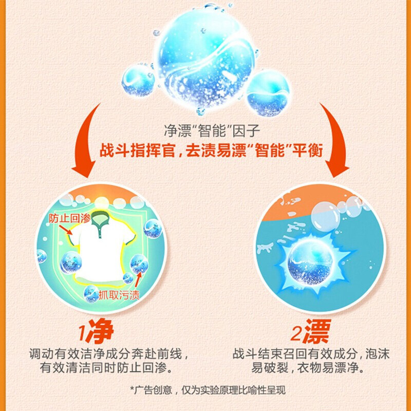 汰渍净白护色洗衣粉508g*1