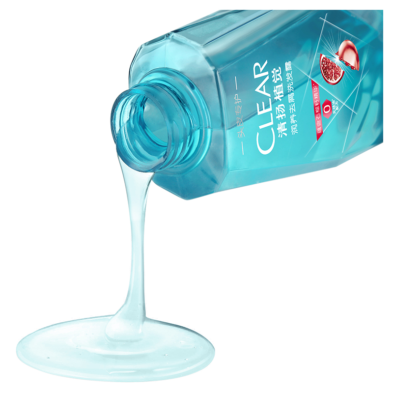 清扬 (Clear) 植觉润养去屑洗发露380ml 石榴籽精华[联合利华]高清大图