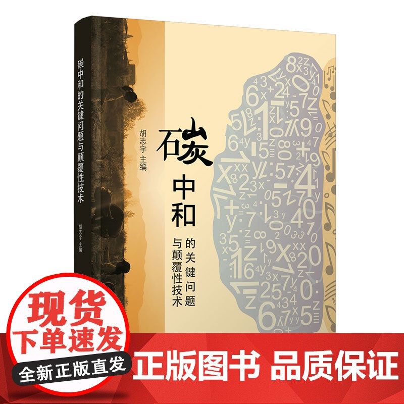 正版新书 碳中和的关键问题与颠覆性技术 胡志宇主编 清华大学出版社 碳达峰 碳中和