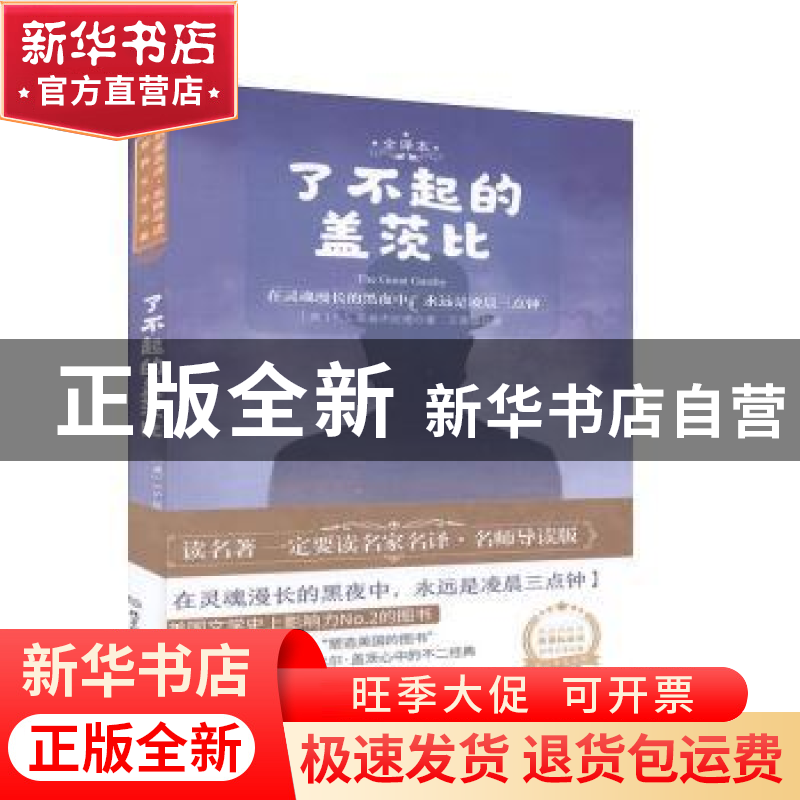 正版 了不起的盖茨比:全译本 (美) F.S.菲兹杰拉德 北京理工大高清大图
