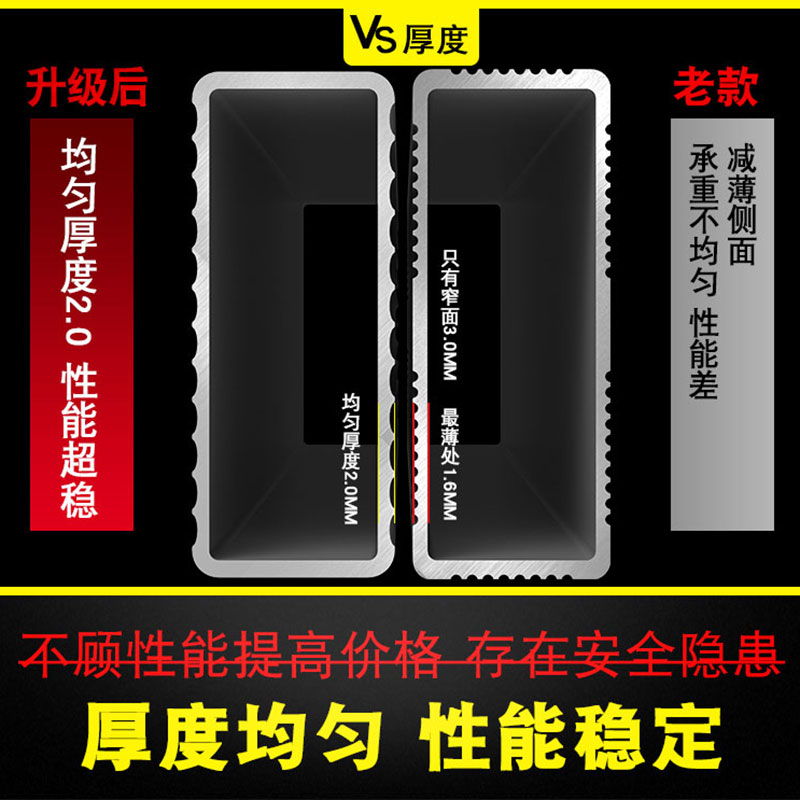 多功能省空间高梯子家用折叠吕合金人字折室内安全消防伸缩工程梯 三维工匠 升级超厚款人字1.77m=3.6m直梯家用梯高清大图