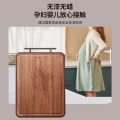 OOU!乌檀木砧板实木家用菜板抗菌加大加厚双面切菜板380*275*20mm_353