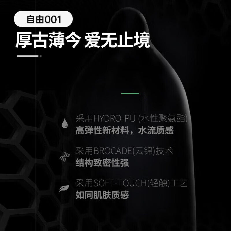 大象聚氨酯避孕套超薄自由001安全套3只装正品套套001男女用成人情趣计生用品byt高清大图