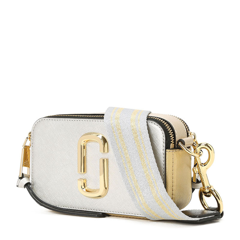 MARC JACOBS SNAPSHOT 相机包 DOUBLE J 光面皮 H129L01PF21
