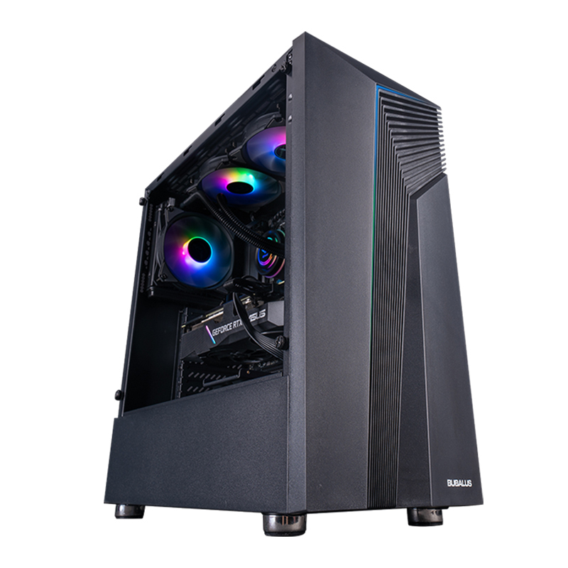 攀升 守护者Pro2 六核十二线程十代Intel i5-10400 16G 500G SSD RTX2060 6G DIY游戏电脑电竞吃鸡主机 高端家用娱乐组装电脑台式电脑