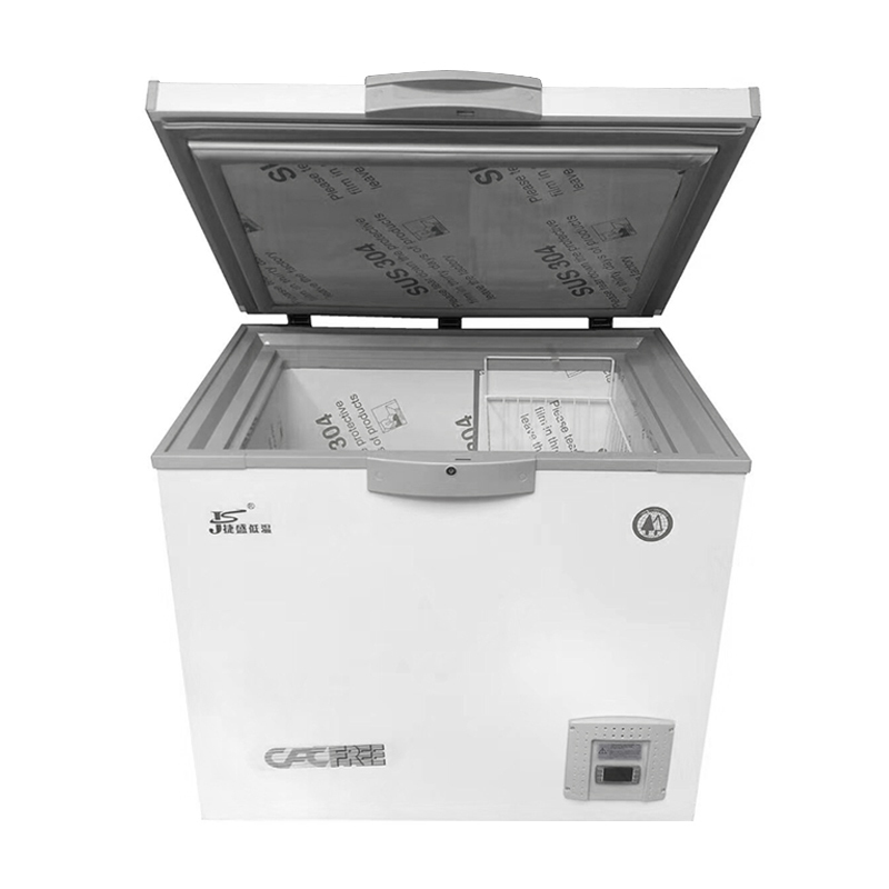 捷盛超低温冷柜-60度卧式158升(DW-60W158)家用商用超低温冰柜金枪鱼深海海鲜低温箱速冻冰箱低温实验室科研带高清大图