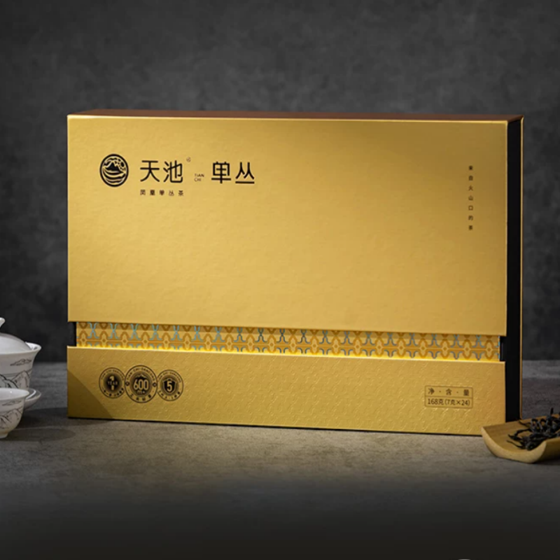 天池乌龙茶富韵凤凰单丛茶单枞组合香168g礼盒装高清大图