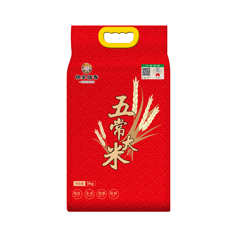 邻家饭香 五常大米稻花香2号真空包装 GB/T19266(规格:5kg)高清大图