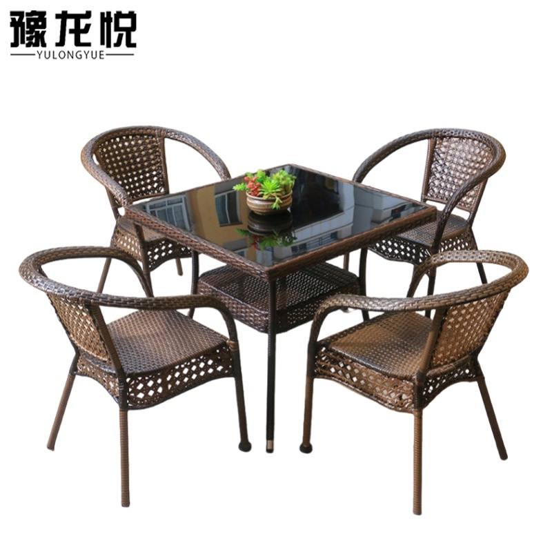 豫龙悦户外桌椅组合高清大图