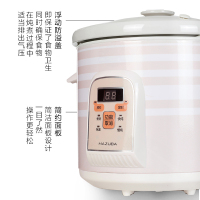 松桥(MAZUBA)电炖锅MSC-CS402MT 天然陶瓷4L内胆 健康养生 钢化全瓷内胆