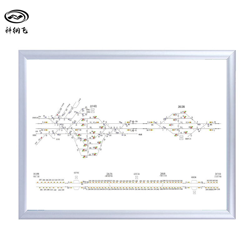 科纳飞 供电示意图版 100X100cm /平方米高清大图