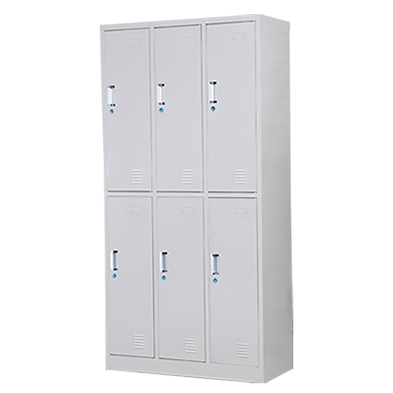 念恩铁皮六门衣柜更衣柜储物柜1800900420mm07mm